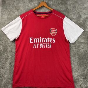 Arsenal FC Emirates Fly Better T-Shirt Mens Large Soccer‎ Fan Tee